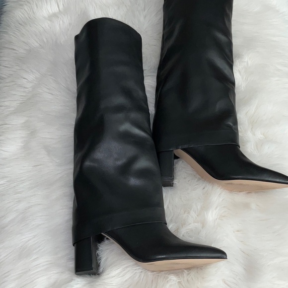 Marc Fisher Block Heel Pointy Toe  Boots - Picture 10 of 10
